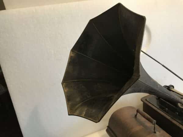 Edison Standard Home Phonograph and horn - Image 6