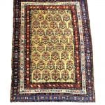 KURDISH 155cm x 117cm Antique Rugs