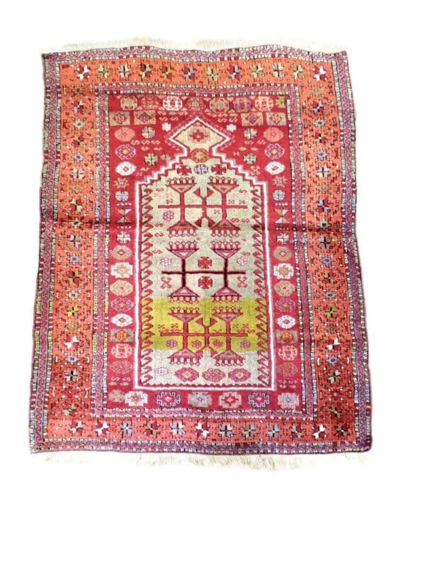 CORUM 140cm X 115cm Antique Rugs 3