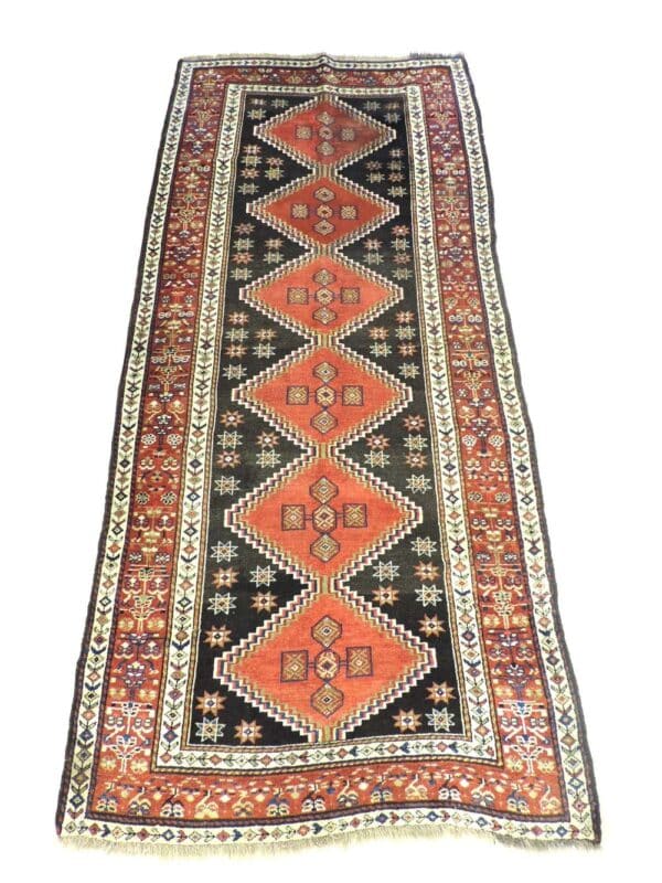 KURDISH 271cm x 122cm Antique Rugs 3