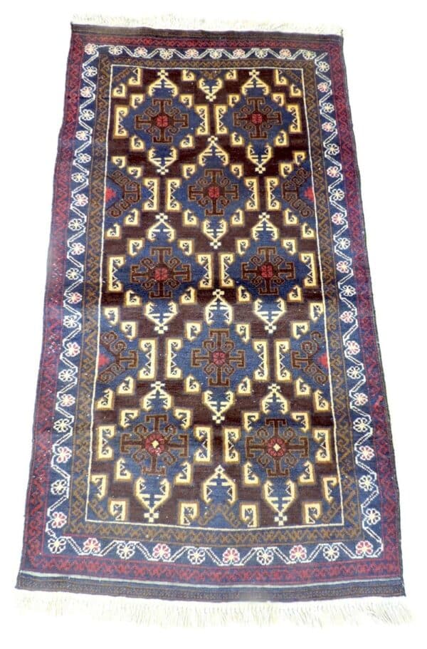 MUSHVANI 200cm x 100cm Antique Rugs 3