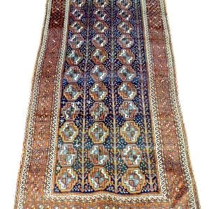 KURDISH 258cm x 135cm Antique Rugs