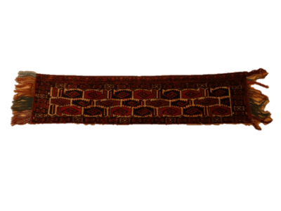 TURCOMAN MAFRASH 147cm x 35cm Antique Antique Rugs 3
