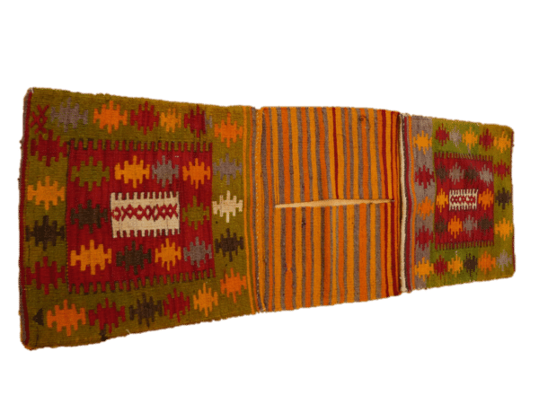ANATOLIAN KILIM HAYBAG 126cm x 47cm Antique Antique Rugs 3