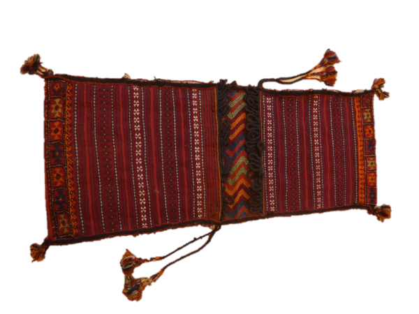 SHIRAZ HEBYE 150cm x 58cm Antique Antique Rugs 3