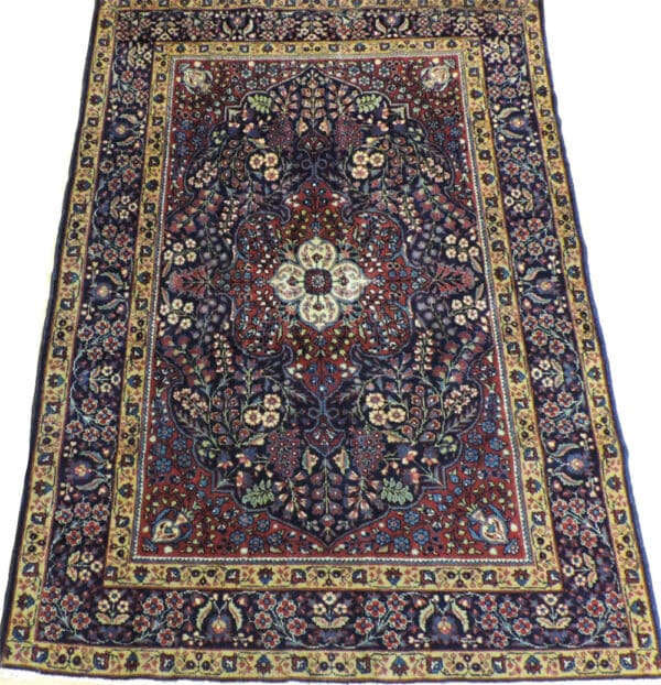 TEBRIZ 194cm x 143cm Antique Rugs 3