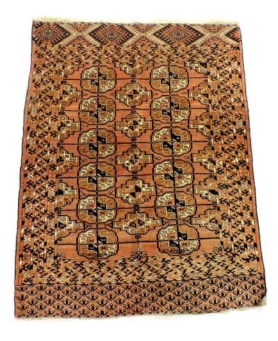 TURCOMAN 128cm x 99cm Antique Rugs 3