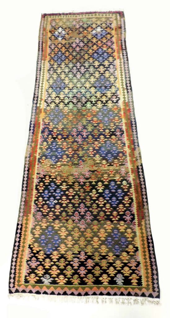 PERSIAN 282cm x 92cm Antique Rugs 3