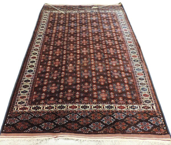 TURCOMAN YAMUT 324cm x 203cm Antique Rugs 3