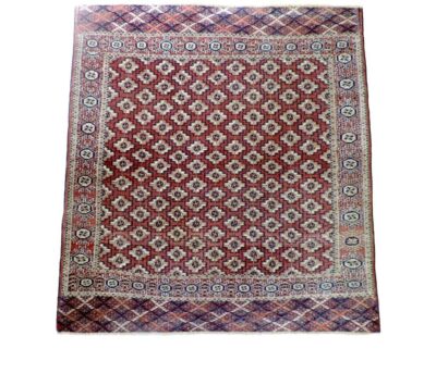 TURCOMAN 114cm x 104cm Antique Rugs 3