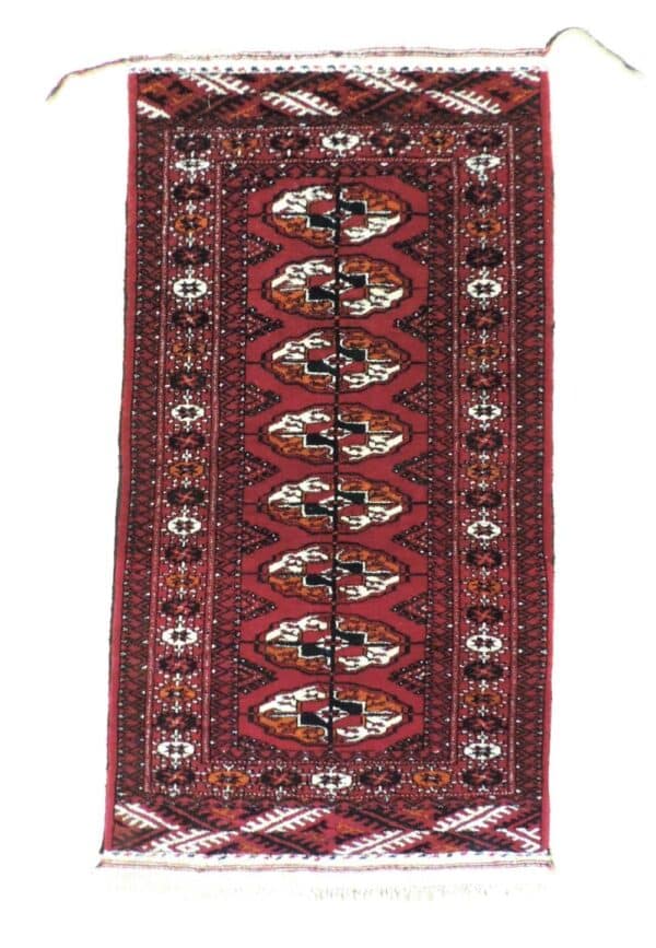 TURCOMAN 100cm x 52cm Antique Rugs 3