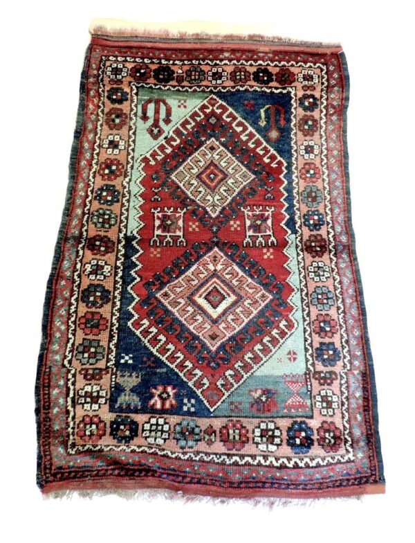 BERGAMA 147cm x 94cm Antique Rugs 3