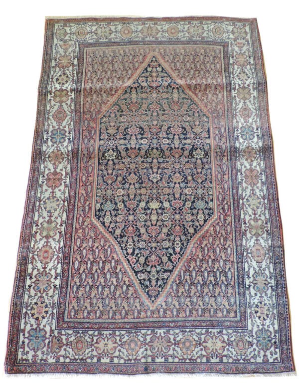 SAROUK 190cm x 127cm Antique Rugs 3