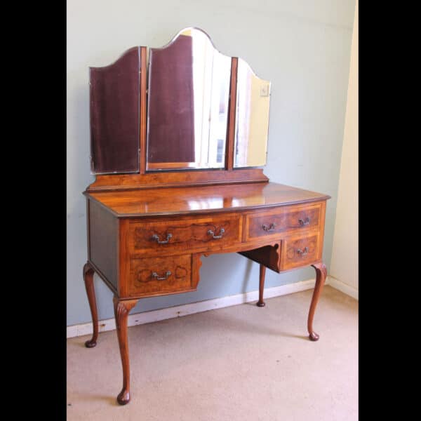 Antique Burr Walnut Dressing Table Antique Antique Dressing Tables 3