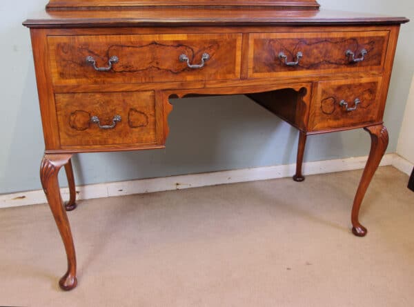 Antique Burr Walnut Dressing Table Antique Antique Dressing Tables 6