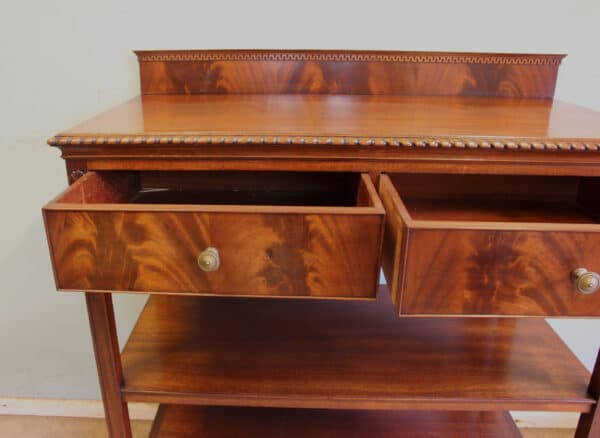 Antique Mahogany Buffet Server - Image 10