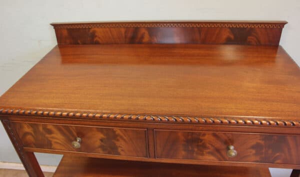 Antique Mahogany Buffet Server - Image 6