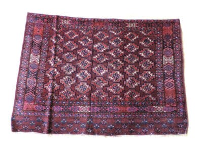 TURCOMAN CHUVAL 128cm x 92cm Antique Rugs 3