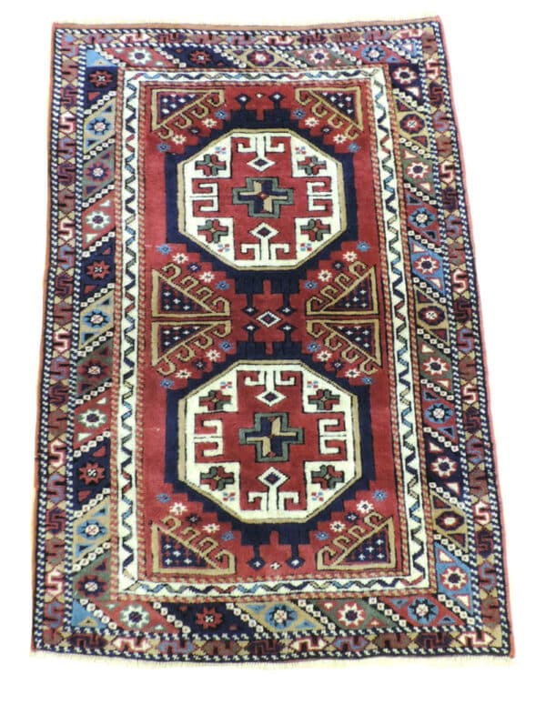 BERGAMA 130cm x 91cm Antique Rugs 3