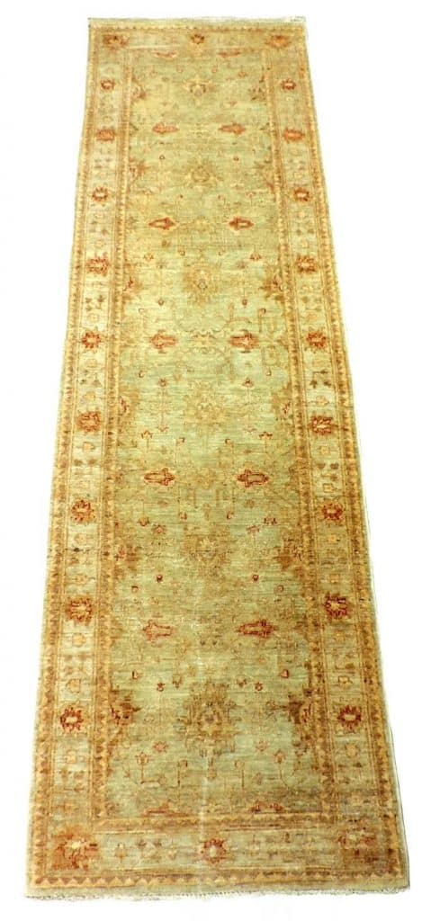 AFGHAN ZIEGLER 284cm x 83cm Antique Rugs 3