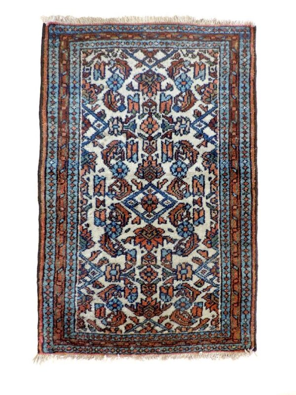 HAMADAN 87cm x 57cm Antique Rugs 3