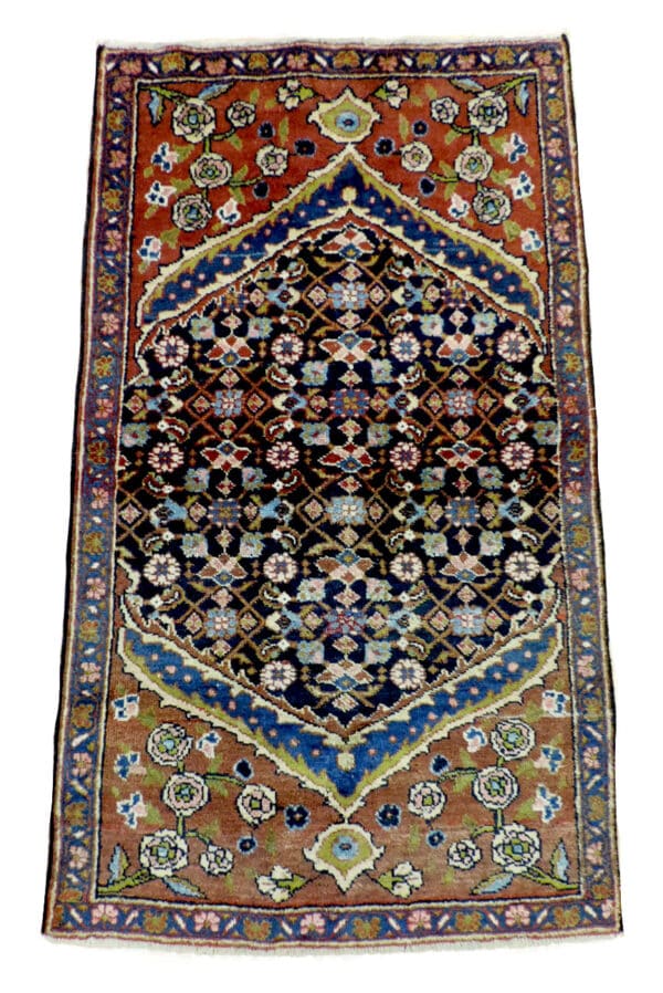 HAMEDAN 148cm x 82cm Antique Rugs 3