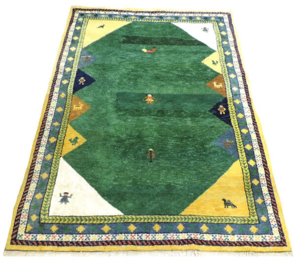 GABBEH 237cm x 174cm Antique Rugs 3