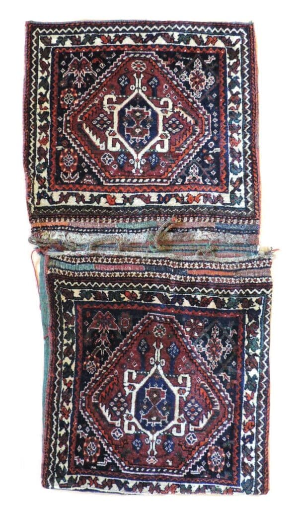 QASHQAI HEYBE 117cm x 55cm Antique Rugs 3