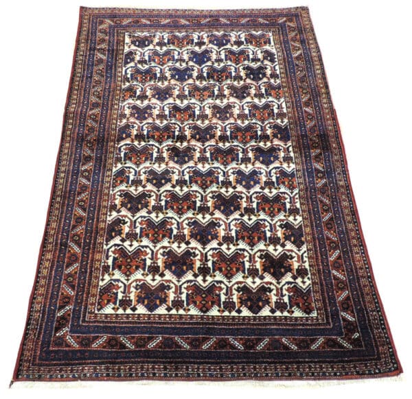 AFSHAR 237cm x 152cm Antique Rugs 3