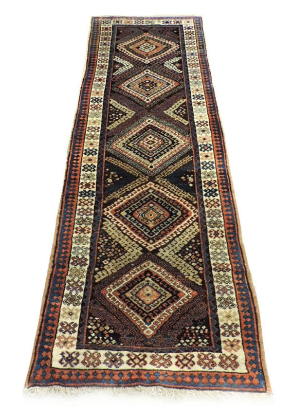 KURDISH RUNNER 320cm x 105cm Antique Rugs 3