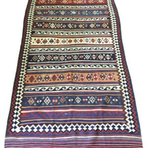 SHIRAZ KILIM 288cm x 144cm Antique Rugs