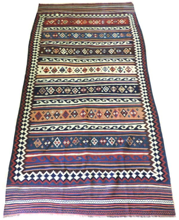 SHIRAZ KILIM 288cm x 144cm Antique Rugs 3