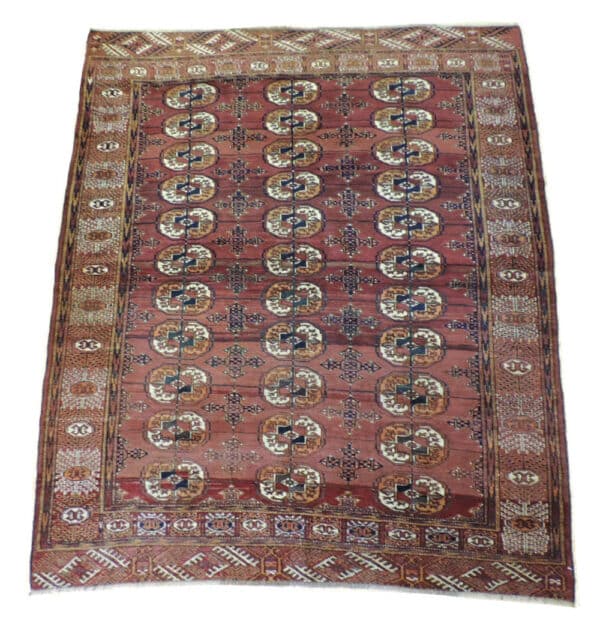 TURCOMAN 165cm x 140cm Antique Rugs 3