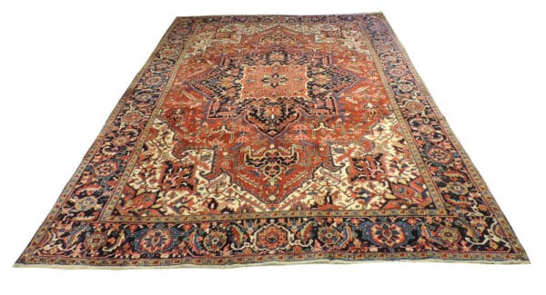 HERIZ 404cm x 282cm Antique Rugs 3