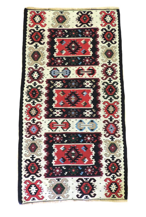 SHARKOY 132cm x 71cm Antique Rugs 3