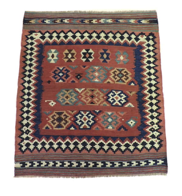 SHAHSEWAN 100cm x 90cm Antique Rugs 3