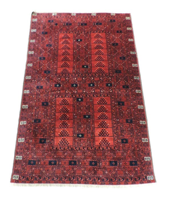 AFGHAN 210cm x 135cm Antique Antique Rugs 3