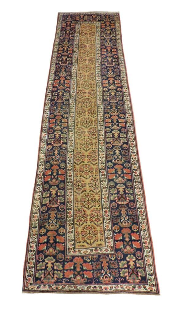 KURDISH RUNNER 394cm x 100cm Antique Rugs 3