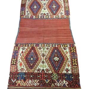 FETHIYE KILIM  315cm x 150cm Antique Rugs