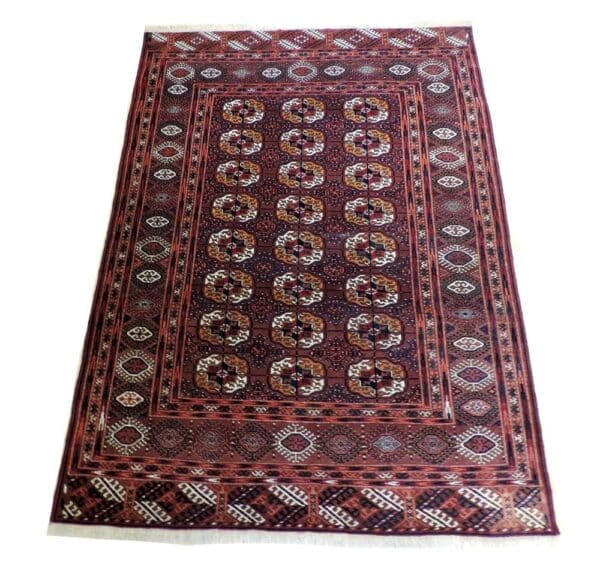 TURCOMAN 206cm x 146cm Antique Rugs 3