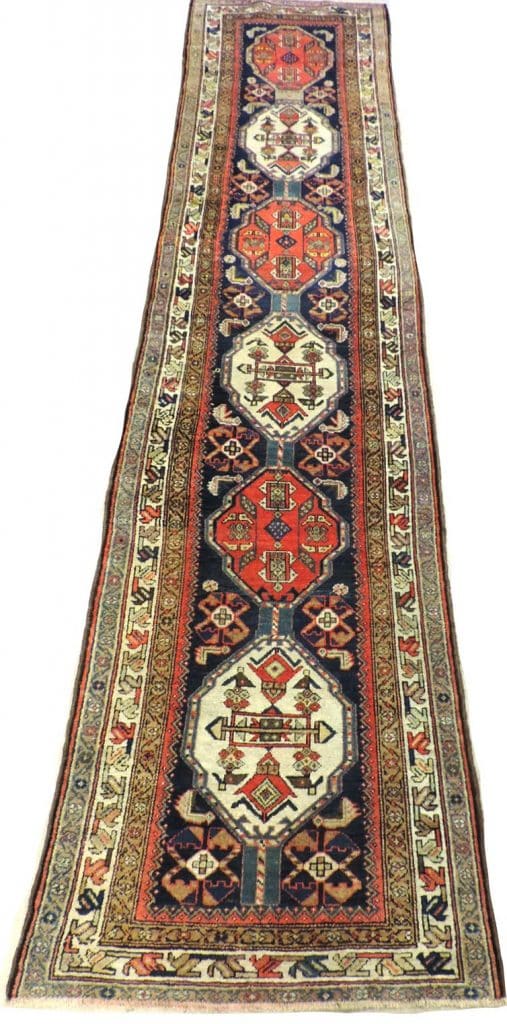 MALAYER RUNNER 405cm x 96cm Antique Rugs 3