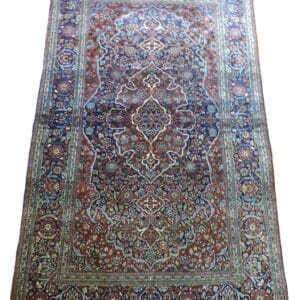 PERSIAN KESHAN 212cm x 130cm Antique Rugs