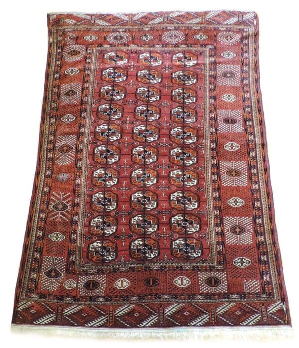 TURCOMAN 194cm x 134cm Antique Rugs 3