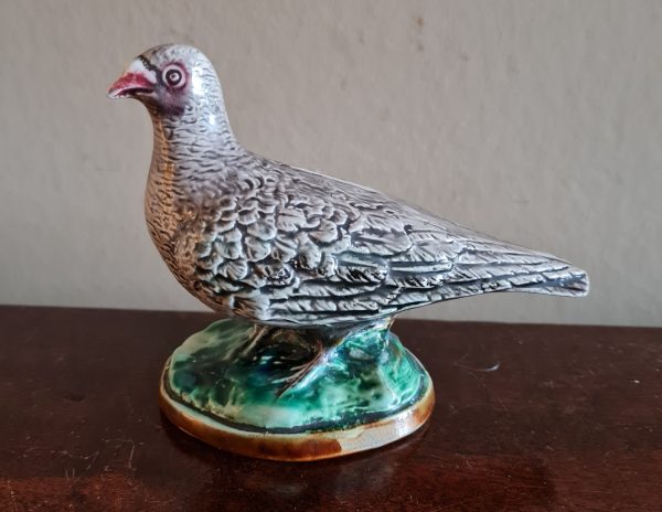 A Staffordshire Dove Money Box