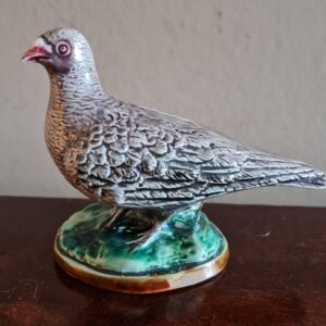 A Staffordshire Dove Money Box Antique Antique Ceramics