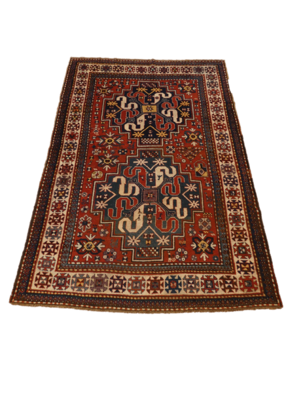 KAZAK CLOUDBAND 241cm x 169cm Antique Antique Rugs 3