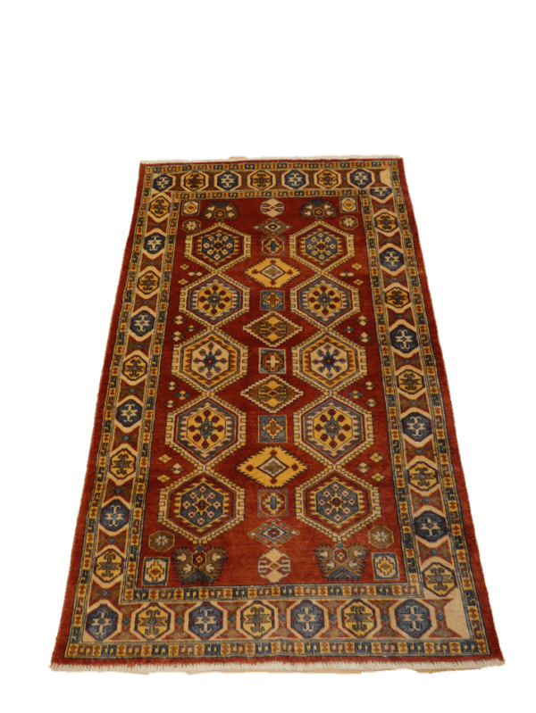 AFGHAN KAZAK 190cm x 119cm Antique Antique Rugs 3