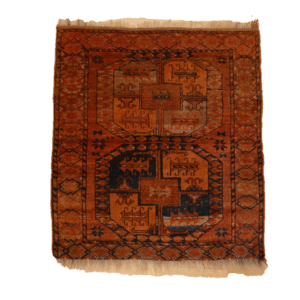AFGHAN ERSARI 93cm x 83cm Antique Rugs