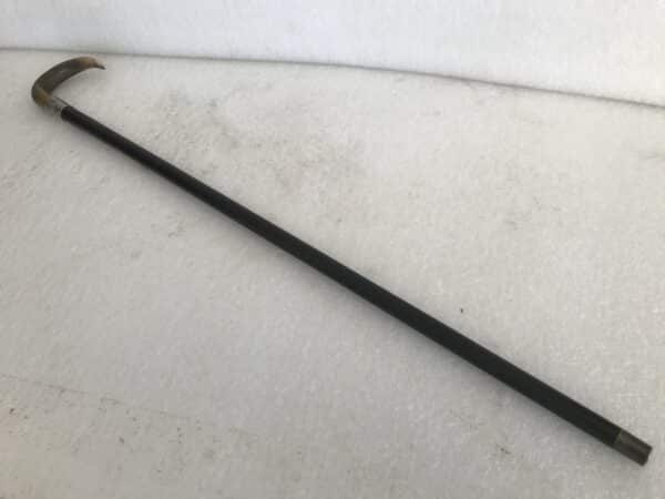 Gentleman’s walking stick sword stick with silver collar