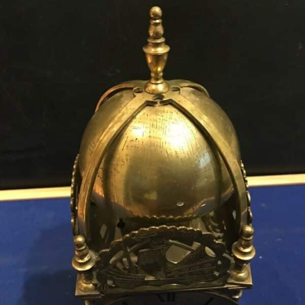 Large Lantern clock, two train French mechanical movement - Image 2